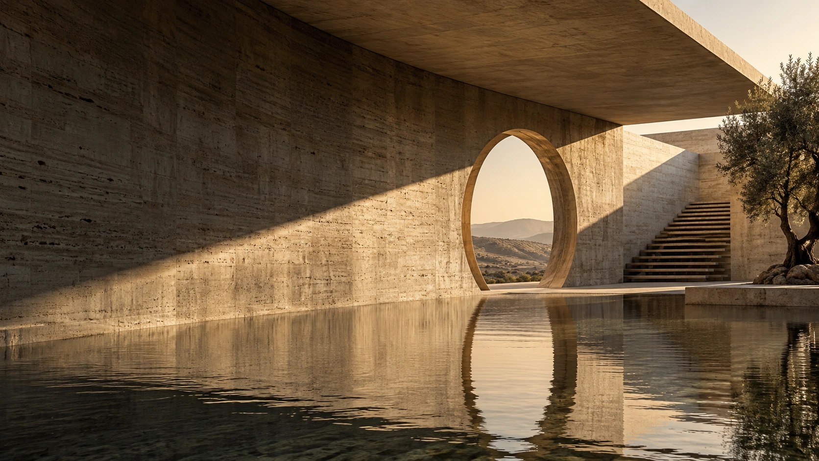 An original studio website exploration with sculptural architecture and editorial typography